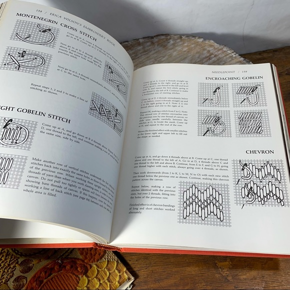 Erica Wilson's embroidery book vintage hardbook - Picture 8 of 14